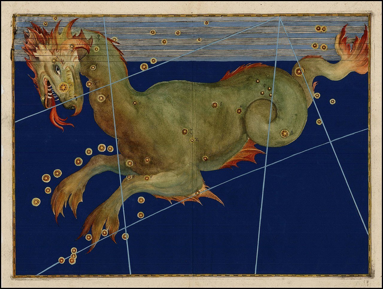 Cetus: um monstro marinho astronómico grego
