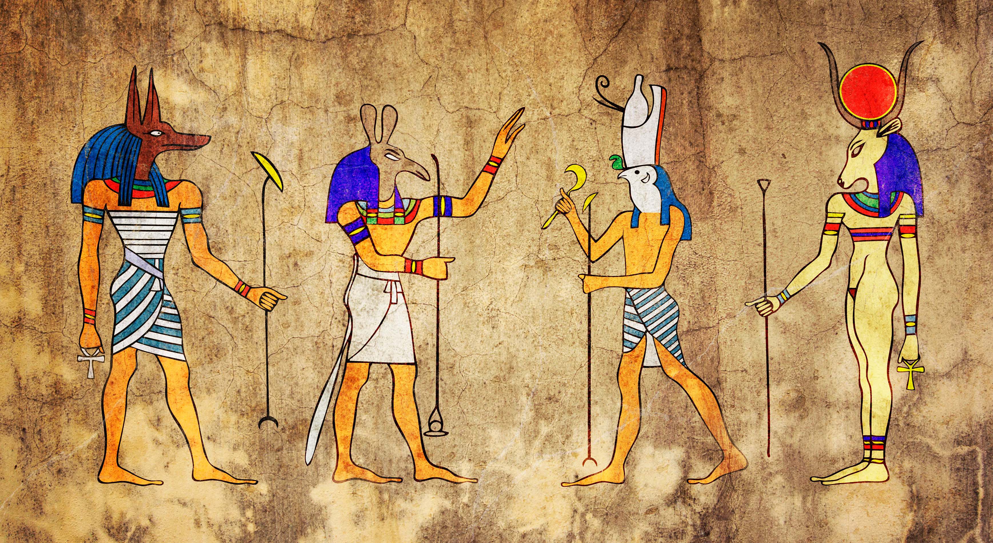 35 प्राचीन मिस्रका देवताहरू र देवीहरू
