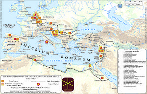 Romos legiono pavadinimai