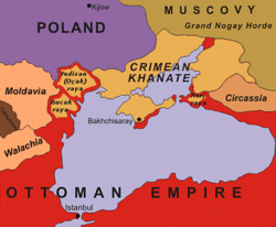 ၁၇ ရာစုတွင် ယူကရိန်းအတွက် Crimean Khanate နှင့် Great Power Struggle