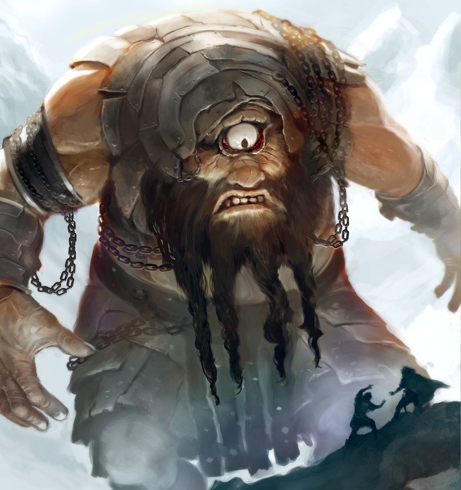 The Cyclops: Հունական դիցաբանության մի աչքով հրեշ