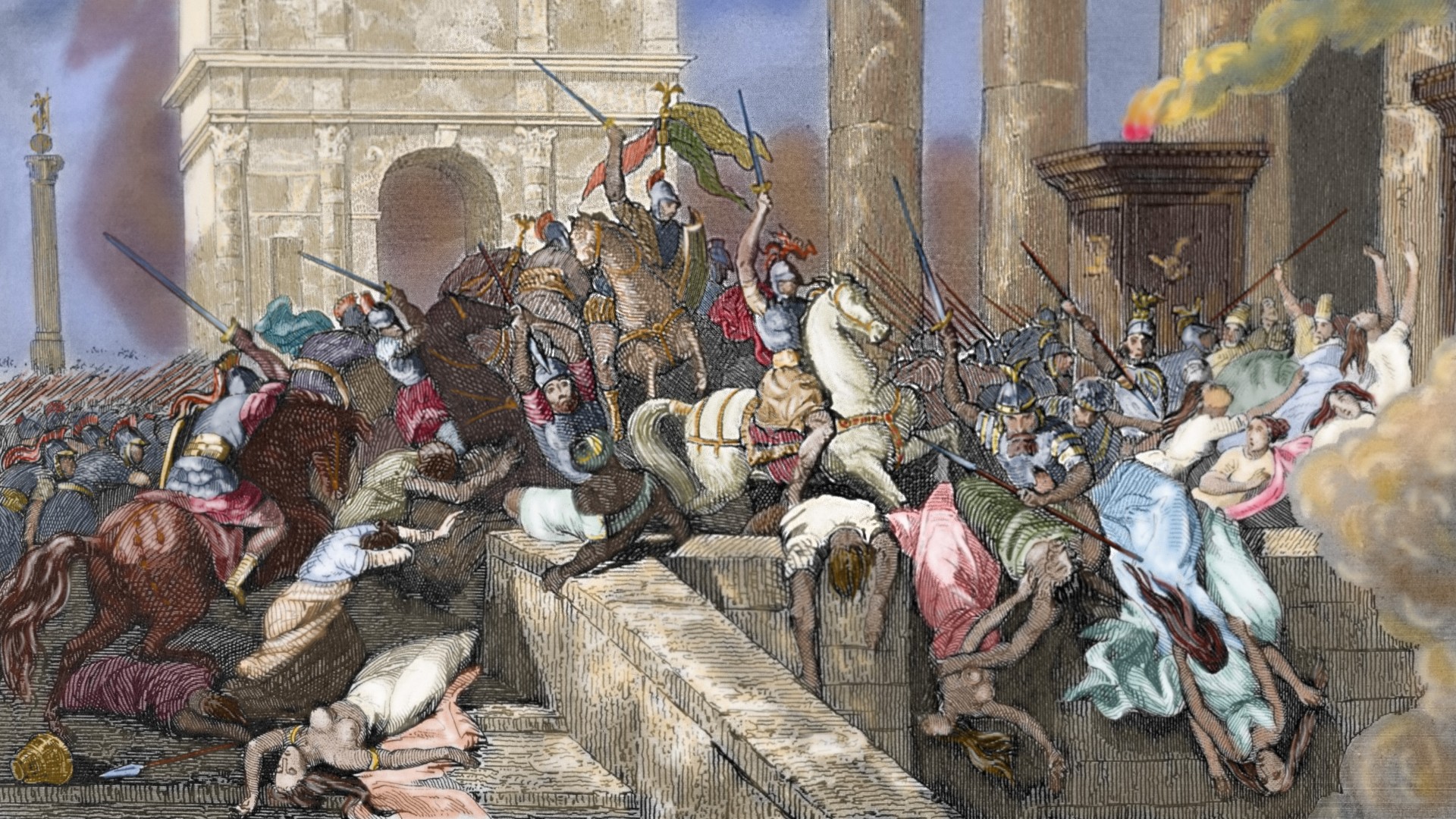 La caída de Roma: ¿Cuándo, por qué y cómo cayó Roma?￼