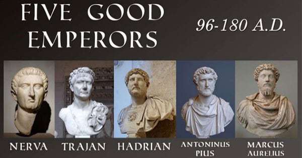 پانچ اچھے شہنشاہ: رومی سلطنت کا اعلیٰ مقام