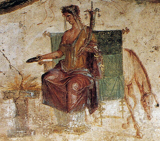 Веста: Римската божица на домот и огништето