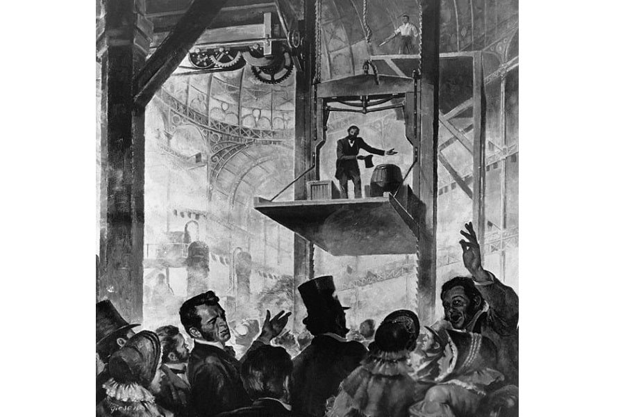 Siapa yang Menemukan Lift? Lift Elisha Otis dan Sejarahnya yang Mengharukan